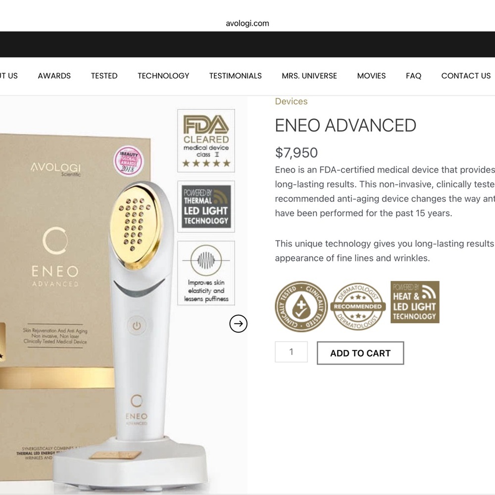 Eneo Advanced Anti-Aging Device